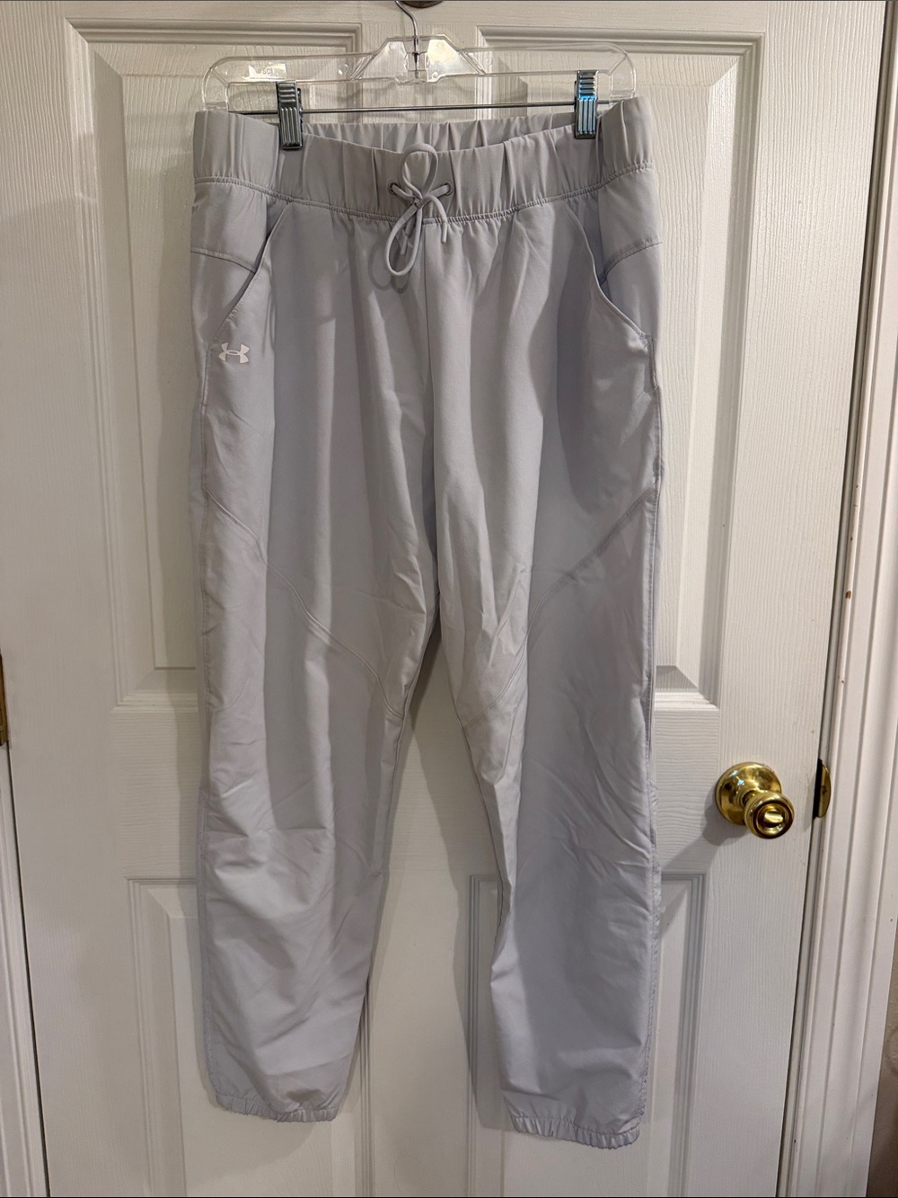 Under Armour Light Gray Women's Athletic Joggers